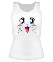 Женские майки Японская кошечка