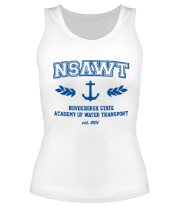 Женские майки НГАВТ Новосибирская государственная академия водного транспорта