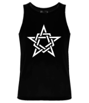 Мужские майки Звезда в стиле кельтских узоров