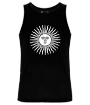 Мужские майки Солнечный диск