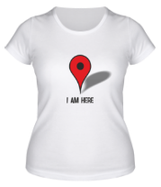 Футболки женские I am here