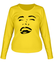 Женские футболки с длинным рукавом Улыбка