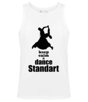 Мужские майки Keep_calm dance standart