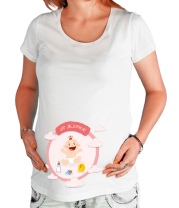 Футболки для беременных Это девочка!