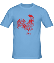 Футболка мужская Петух в узорах