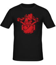 Футболка мужская Петух с пистолетами