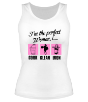 Женские майки Идеальная женщина